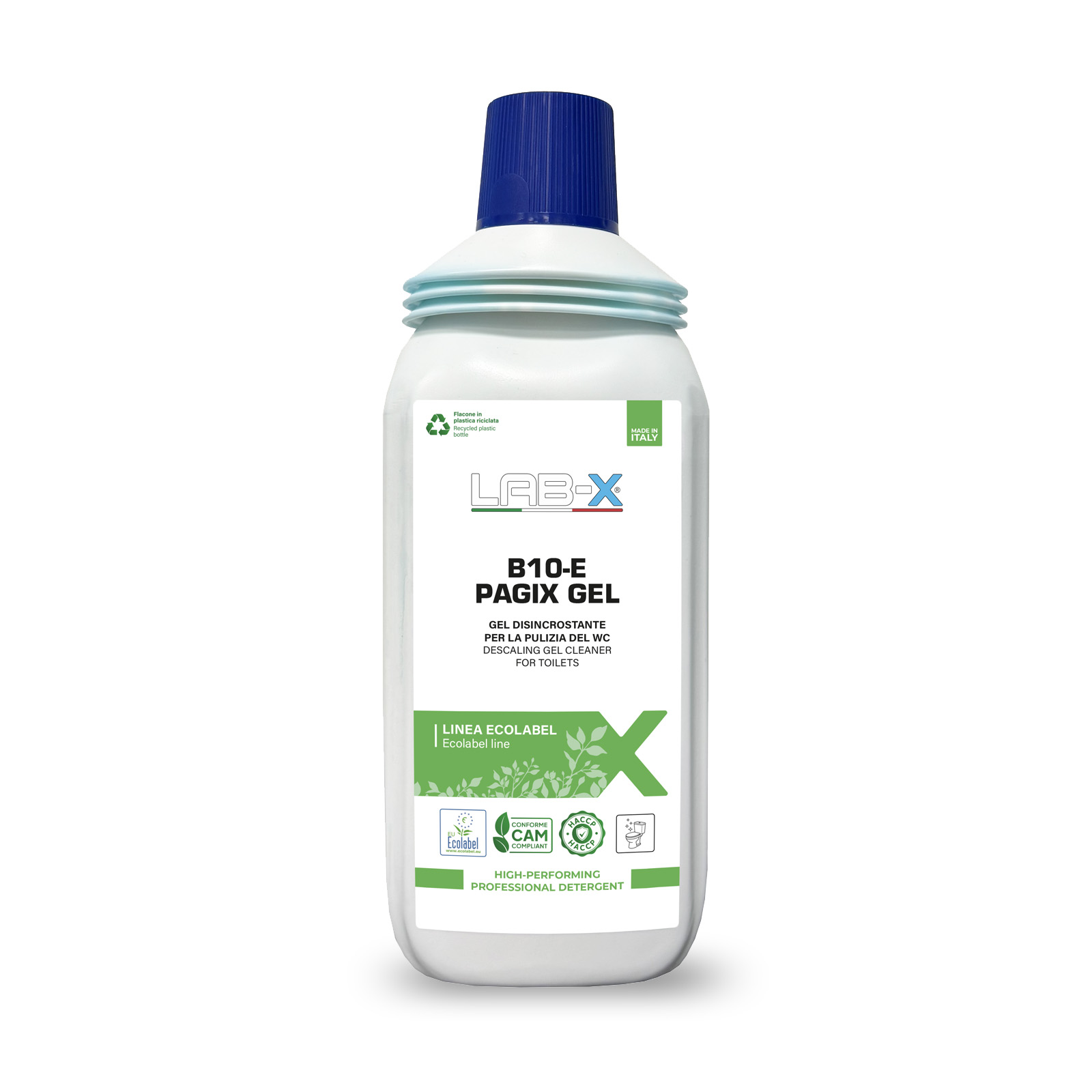 B10-E Pagix Gel – Gel disincrostante Ecolabel per la pulizia del WC