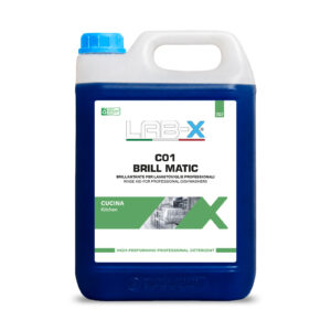 C01 Brill Matic – Brillantante per lavastoviglie professionali