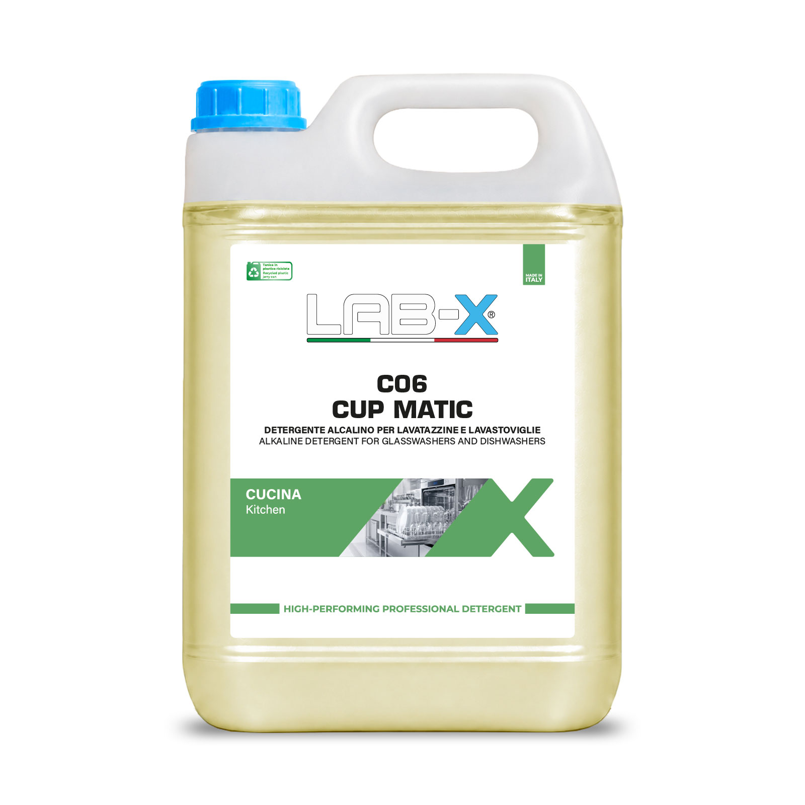 C06 Cup Matic – Detergente cloroattivo per lavabicchieri e lavatazzine