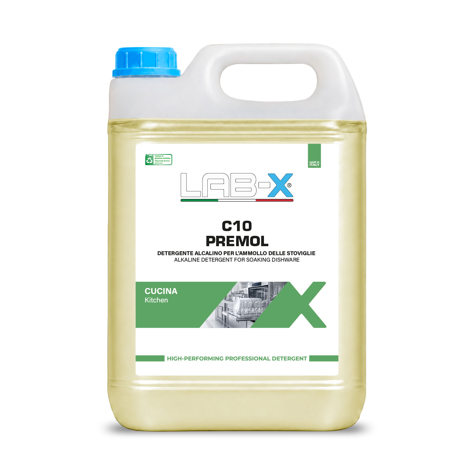 C10 Premol – Detergente alcalino per l'ammollo delle stoviglie