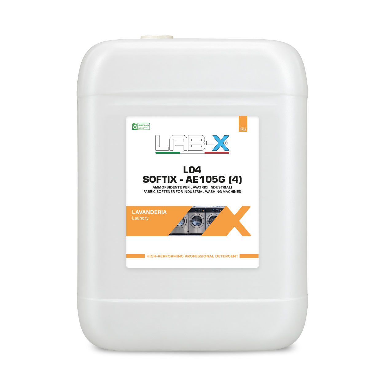 L04 Softix – AE105G (4) – Ammorbidente per lavatrici industriali